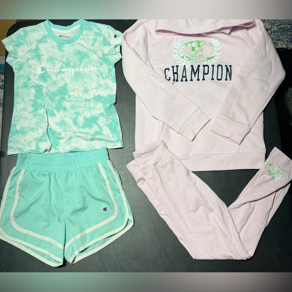 Girls Champion Lot of 2 Matching Sets - Size Small